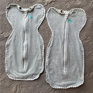 Love To Dream SwaddleUp Sleep Sacks - Neutral Matching Set of 2, Size Newborn